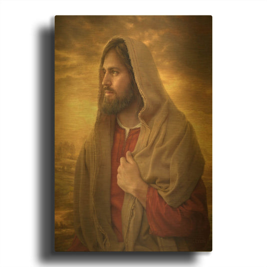 'Light of the World' By Howard Lyon Gold Metal Wall Art