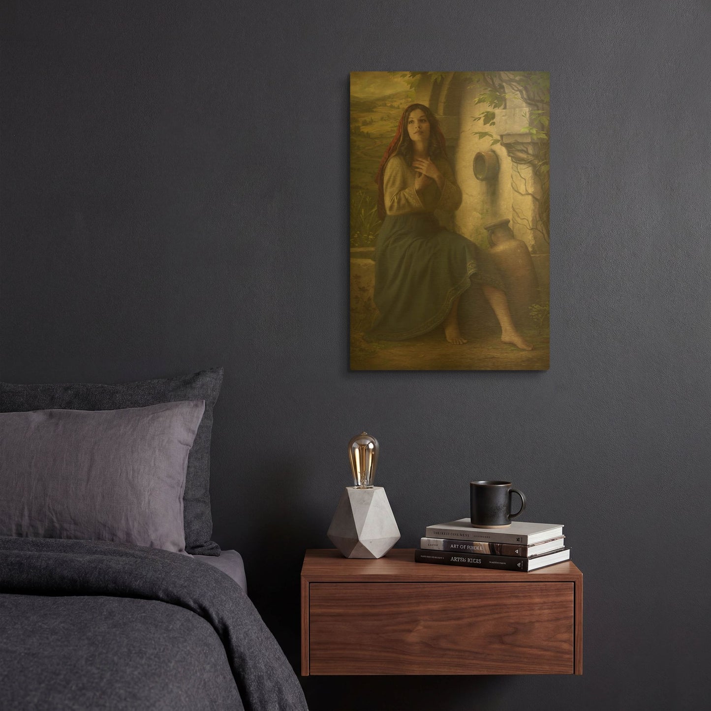 'Living Water' By Howard Lyon Gold Metal Wall Art