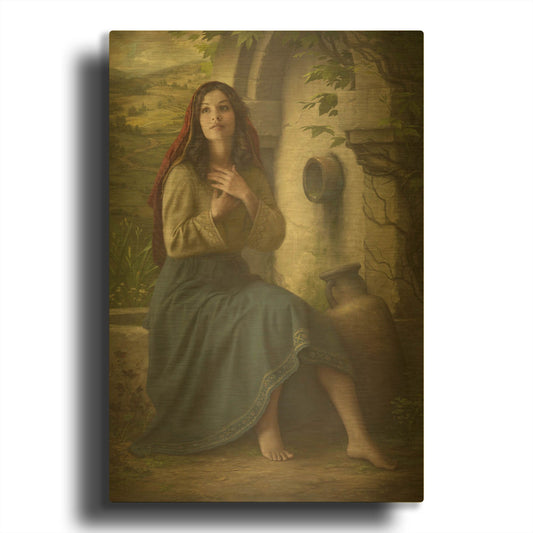 'Living Water' By Howard Lyon Gold Metal Wall Art