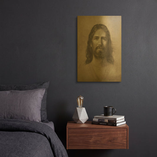 'Redeemer' By Howard Lyon Gold Metal Wall Art