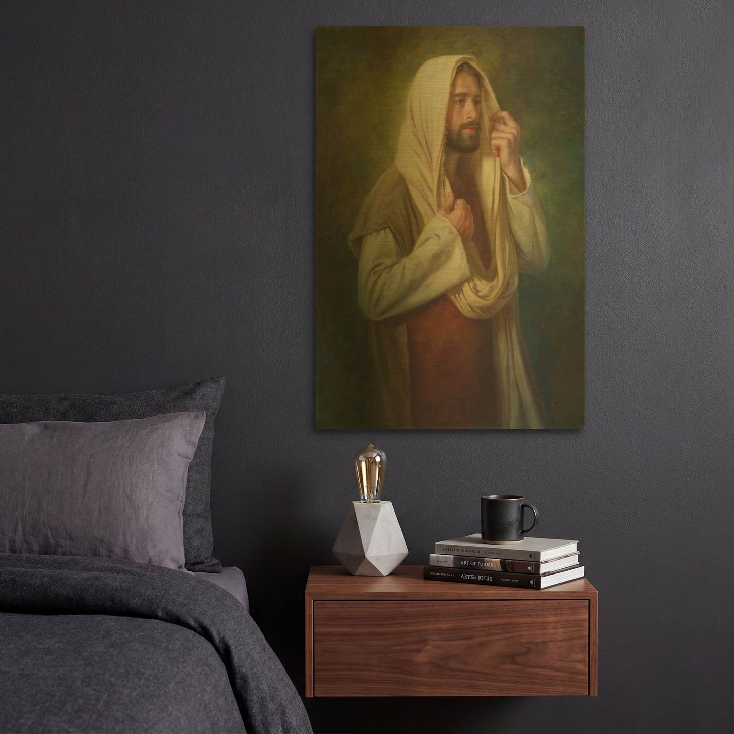 'Thy Will be Done' By Howard Lyon Gold Metal Wall Art