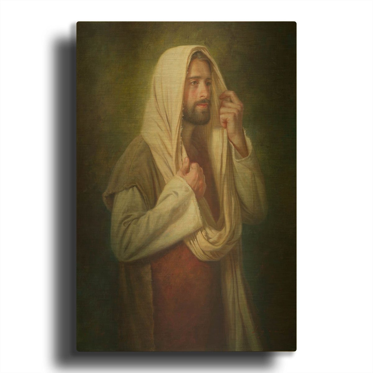'Thy Will be Done' By Howard Lyon Gold Metal Wall Art