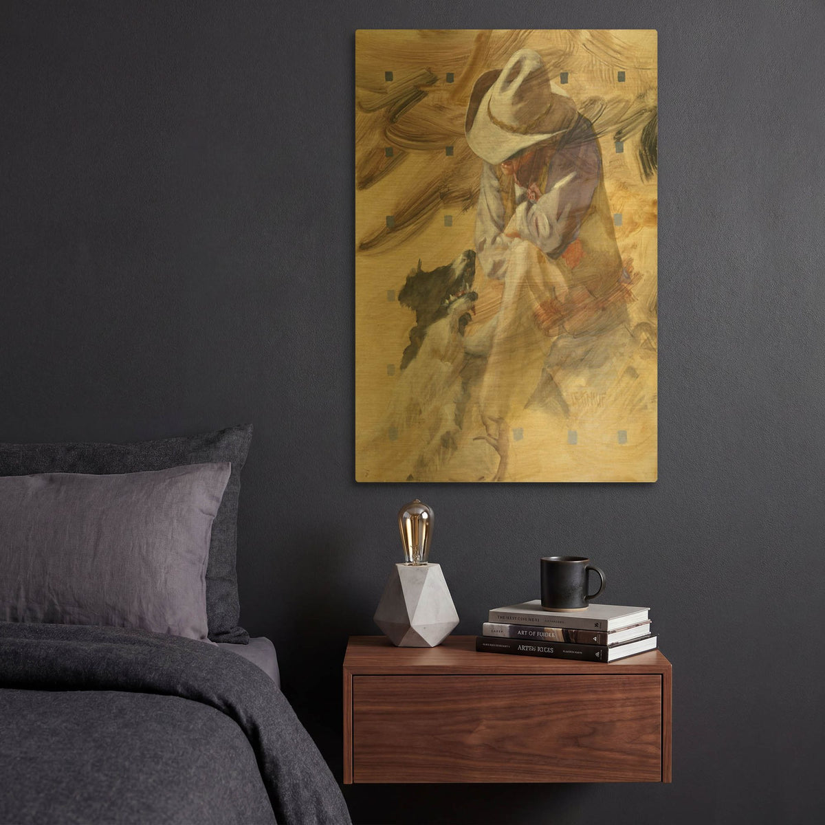 'Marching Orders' By J. E. Knauf Gold Metal Wall Art