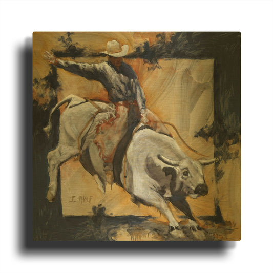 'Evil Eye' By J. E. Knauf Gold Metal Wall Art