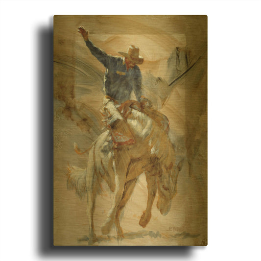 'Dancin' By J. E. Knauf Gold Metal Wall Art