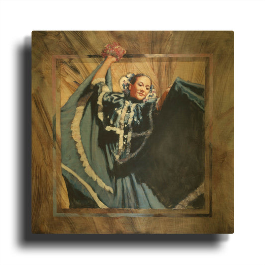 'Cinco De Mayo' By J. E. Knauf Gold Metal Wall Art