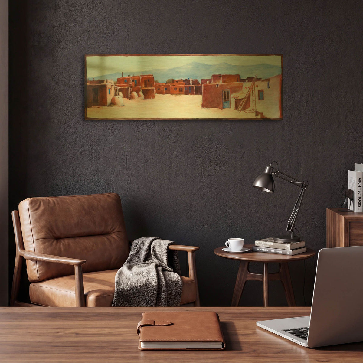 'Divided Light' By J. E. Knauf Gold Metal Wall Art