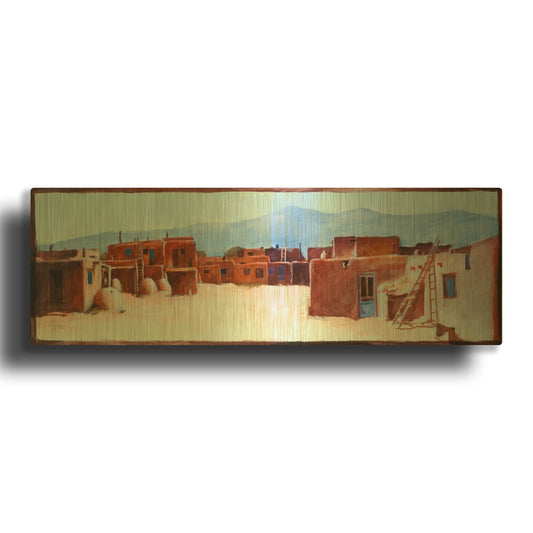 'Divided Light' By J. E. Knauf Gold Metal Wall Art