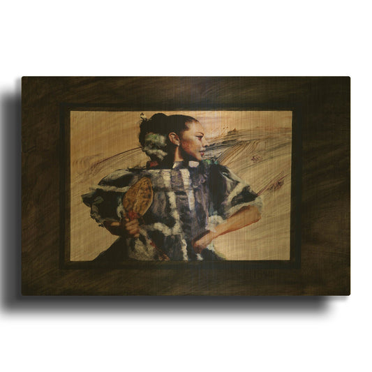 'Elcinco' By J. E. Knauf Gold Metal Wall Art