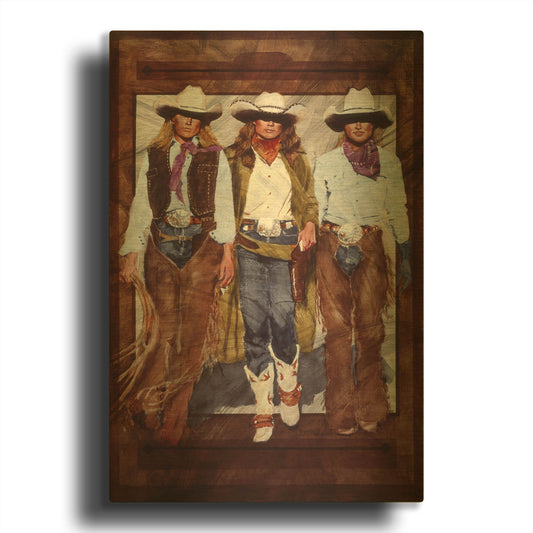 'Rumble' By J. E. Knauf Gold Metal Wall Art
