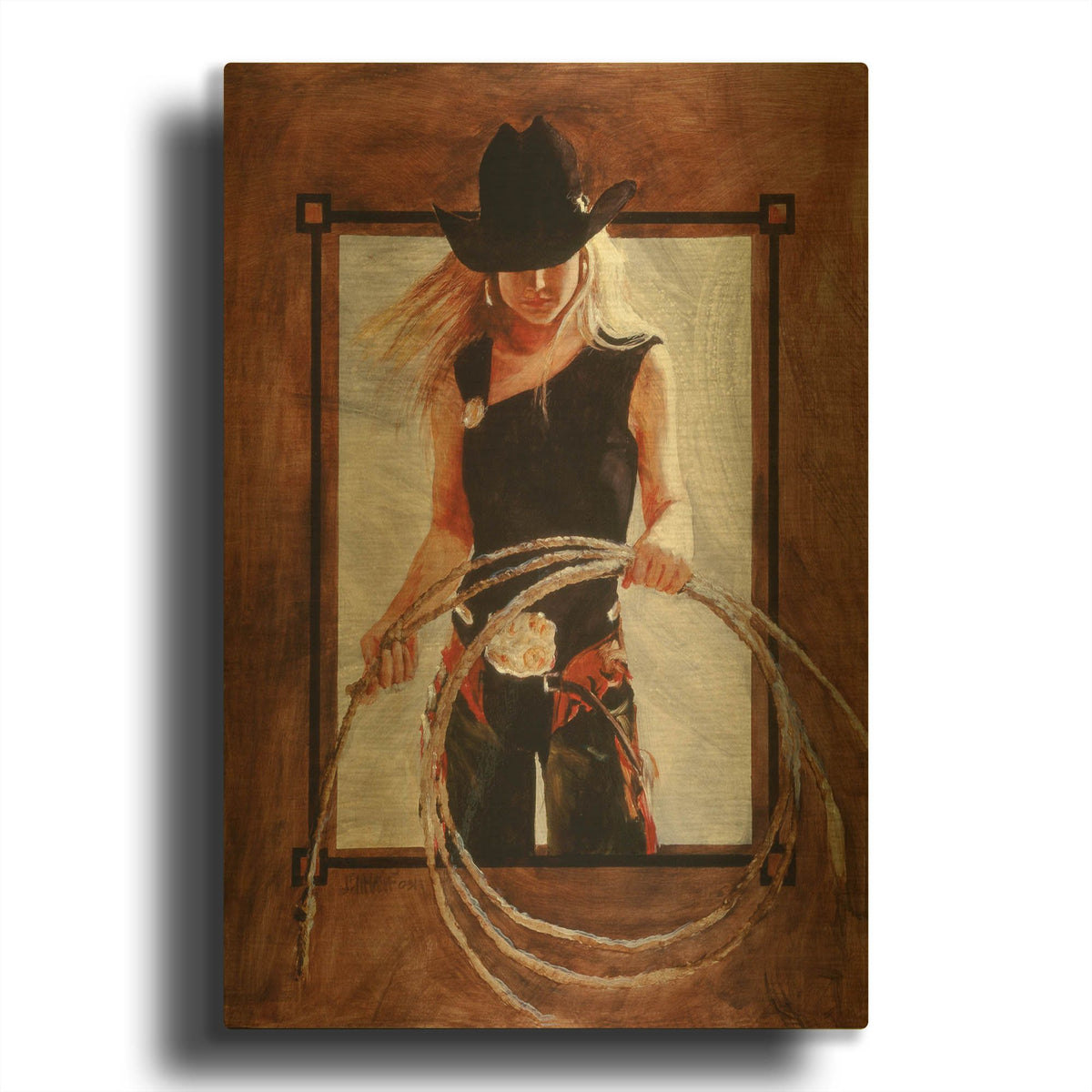 'Tools Of The Trade' By J. E. Knauf Gold Metal Wall Art
