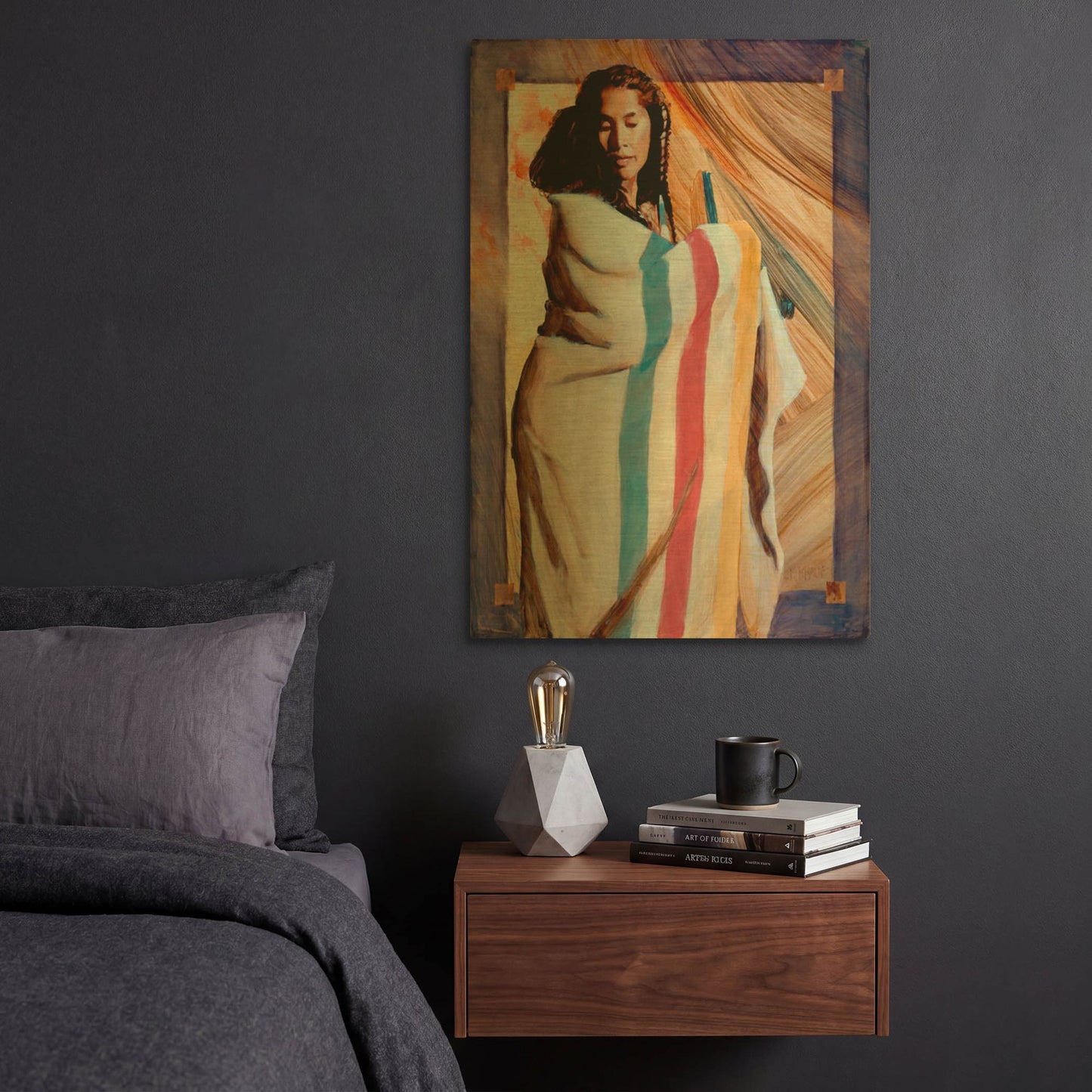'Turnaround' By J. E. Knauf Gold Metal Wall Art
