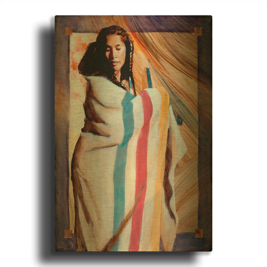 'Turnaround' By J. E. Knauf Gold Metal Wall Art
