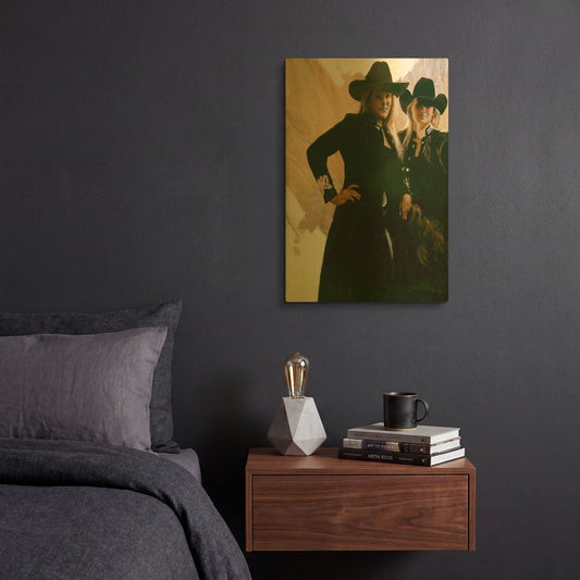 'Attitude' By J. E. Knauf Gold Metal Wall Art