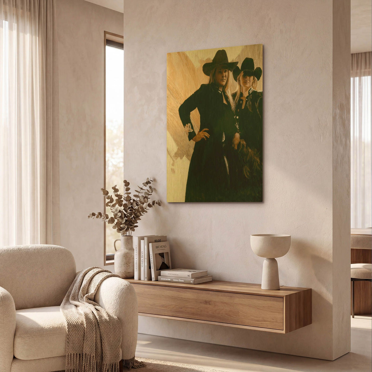 'Attitude' By J. E. Knauf Gold Metal Wall Art