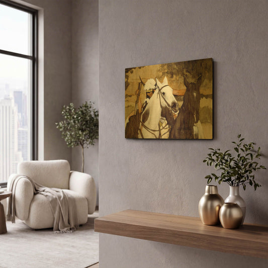 'Treasure' By J. E. Knauf Gold Metal Wall Art