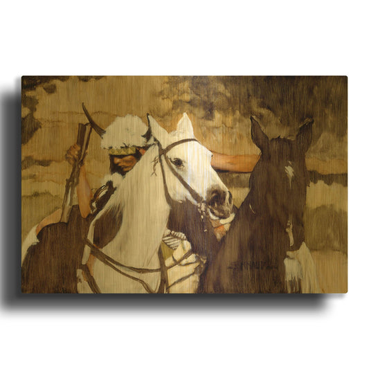 'Treasure' By J. E. Knauf Gold Metal Wall Art