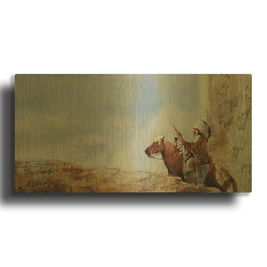 'Another Day' By J. E. Knauf Gold Metal Wall Art