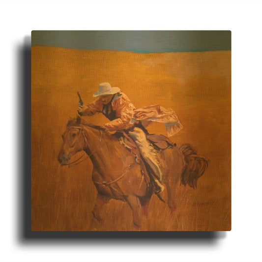 'Escape' By J. E. Knauf Gold Metal Wall Art