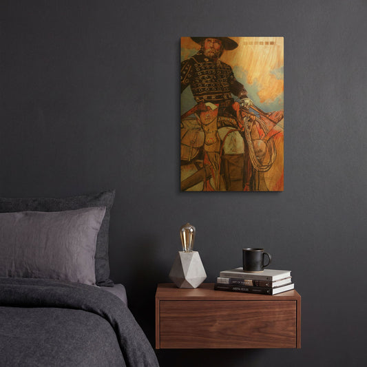 'Tommy S Show' By J. E. Knauf Gold Metal Wall Art