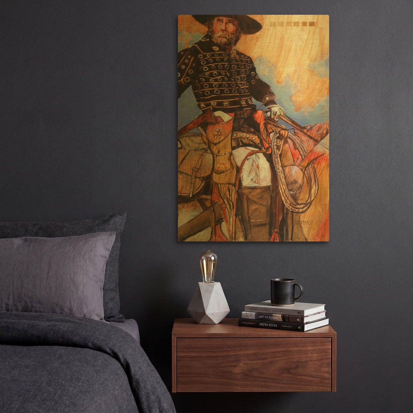 'Tommy S Show' By J. E. Knauf Gold Metal Wall Art