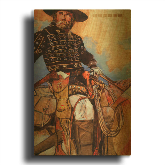 'Tommy S Show' By J. E. Knauf Gold Metal Wall Art
