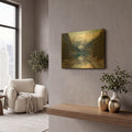 'Lake Louise 3' By Joe Reimer Photography Gold Metal Wall Art