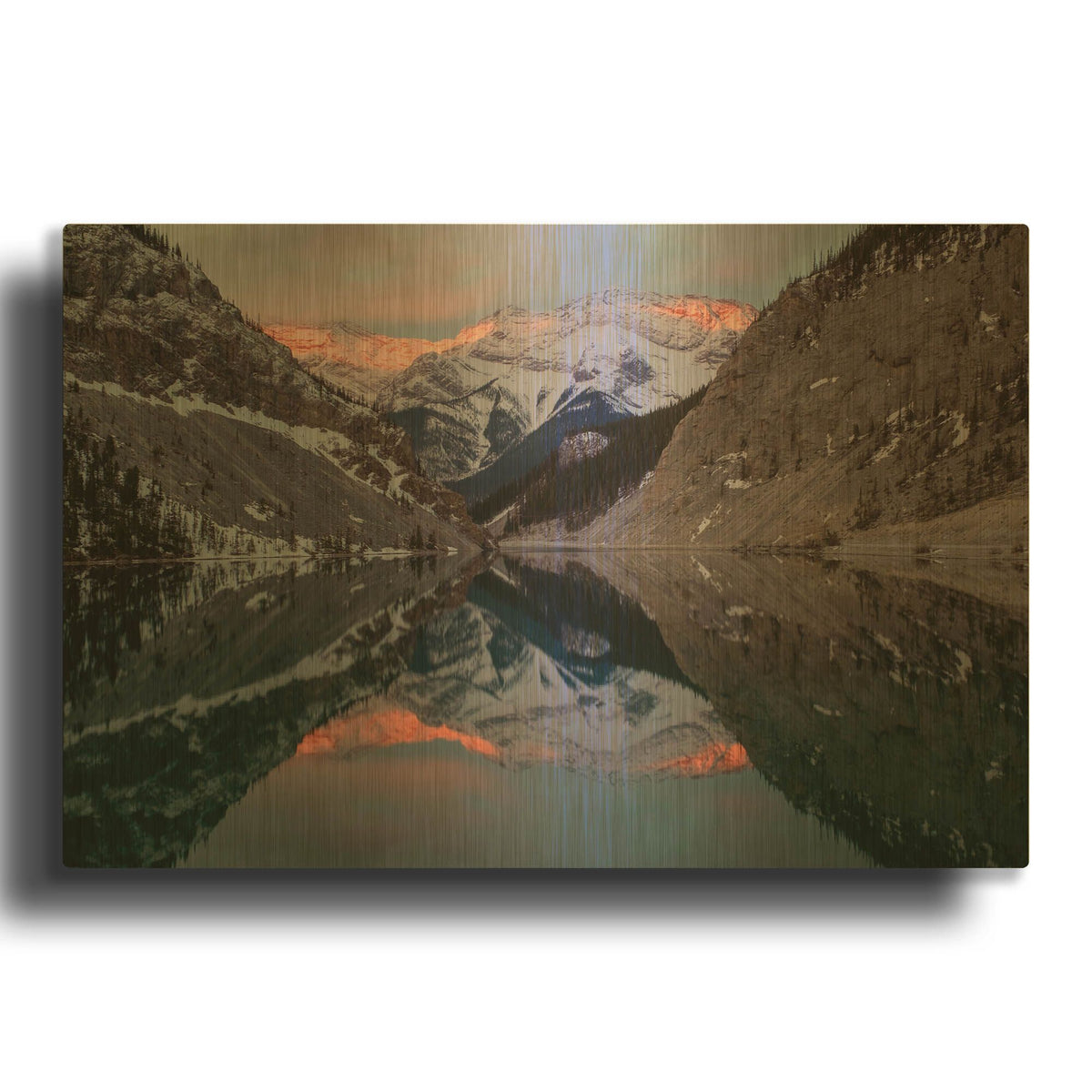 'Whitemans Pond 1' By Joe Reimer Photography Gold Metal Wall Art