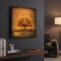 'For the Love of Trees III' By Lightbox Journal Gold Metal Wall Art