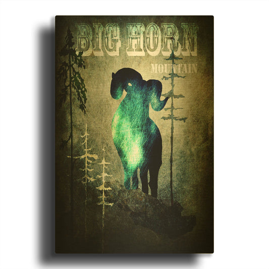 'Wind River II' By Lightbox Journal Gold Metal Wall Art