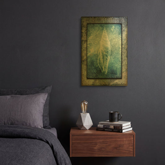 'Hello Beach Shell III' By Lightbox Journal Gold Metal Wall Art