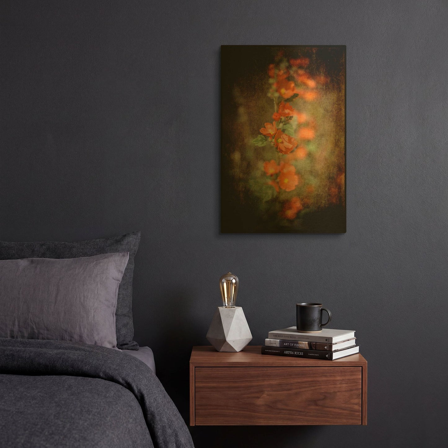 'Desert Flower 5' By Lightbox Journal Gold Metal Wall Art
