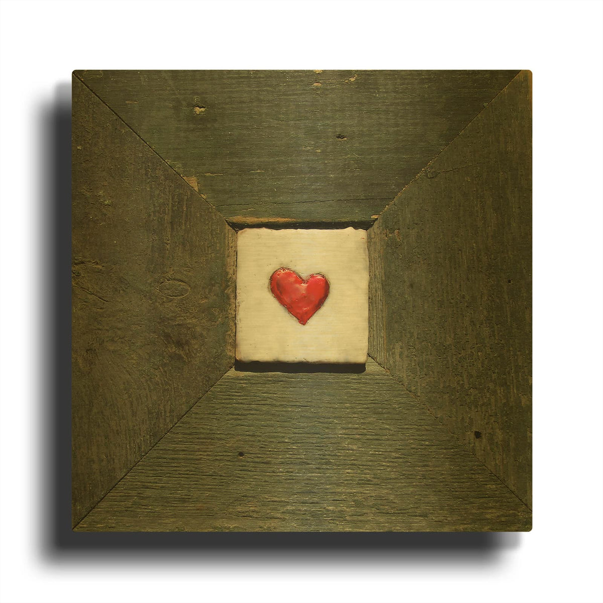 'Hearts 4' By LovIsArt Gold Metal Wall Art
