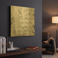 'Heaven Sent 2' By LovIsArt Gold Metal Wall Art