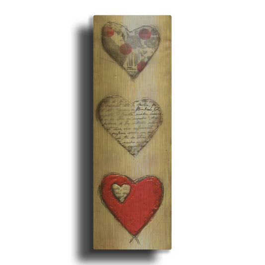 'Three Times As Good' By LovIsArt Gold Metal Wall Art