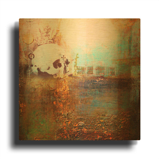 'All That Can Be, Is' By LovIsArt Gold Metal Wall Art