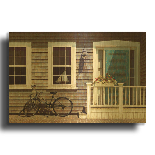 'Old Friend' By Zhen-Huan Lu Gold Metal Wall Art