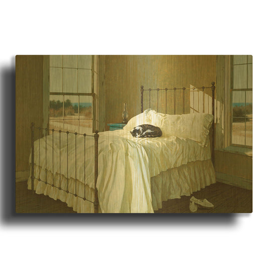 'Lazy Afternoon' By Zhen-Huan Lu Gold Metal Wall Art
