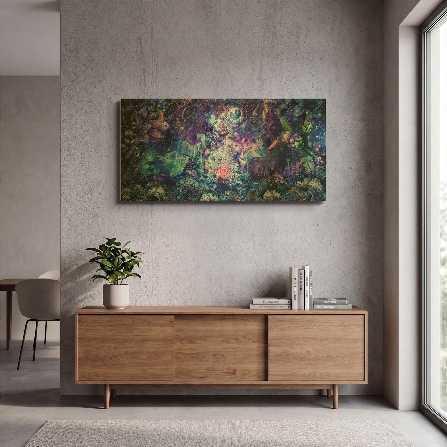 'Transcension' By Cameron Gray Gold Metal Wall Art
