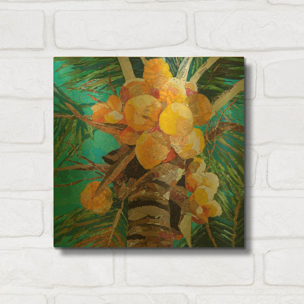 'Florida Sunshine' By St. Hilaire Elizabeth Gold Metal Wall Art