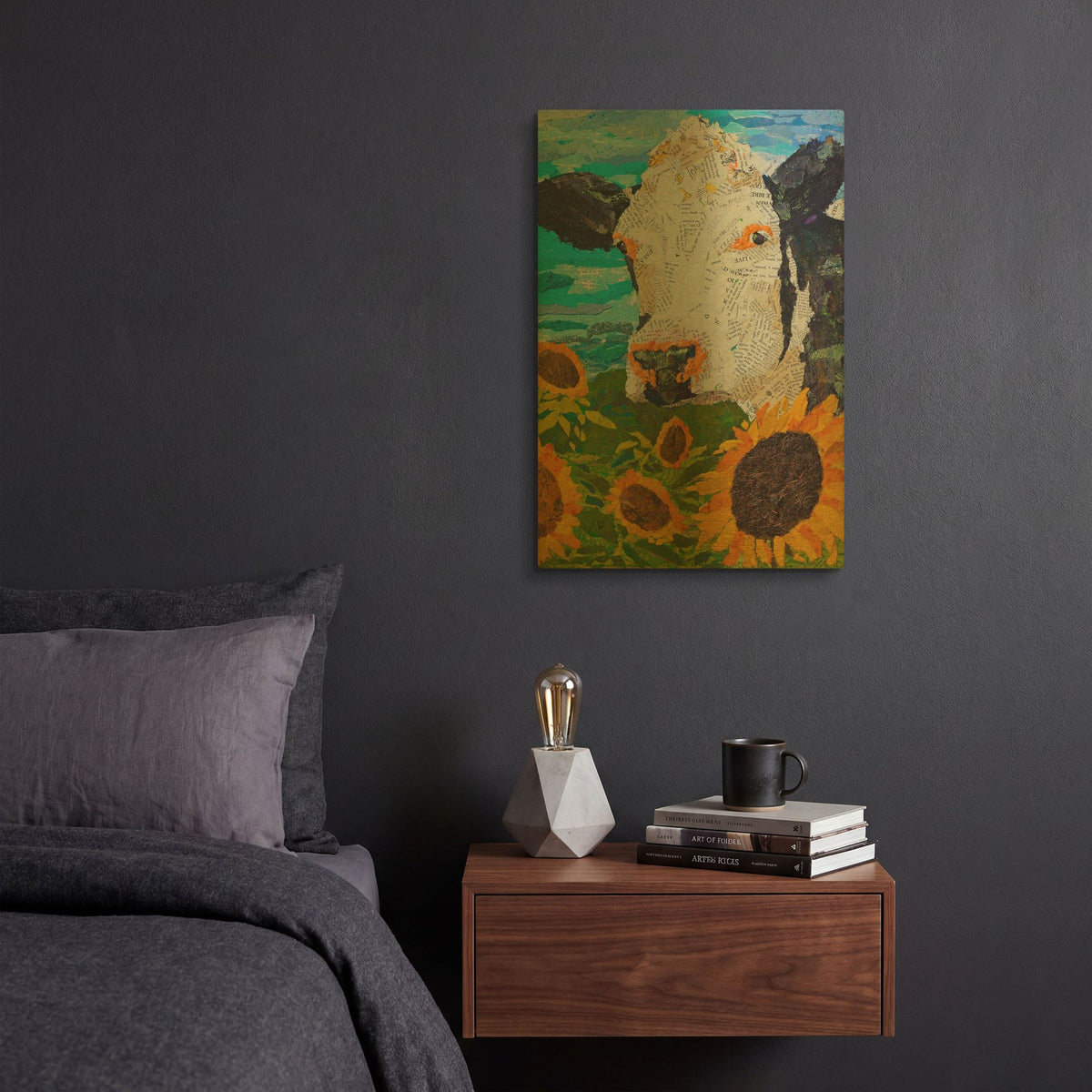'Buttercup 2' By St. Hilaire Elizabeth Gold Metal Wall Art