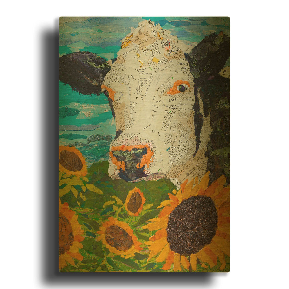 'Buttercup 2' By St. Hilaire Elizabeth Gold Metal Wall Art
