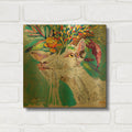 'Billiegoat' By St. Hilaire Elizabeth Gold Metal Wall Art
