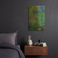 'Paper 3' By St. Hilaire Elizabeth Gold Metal Wall Art
