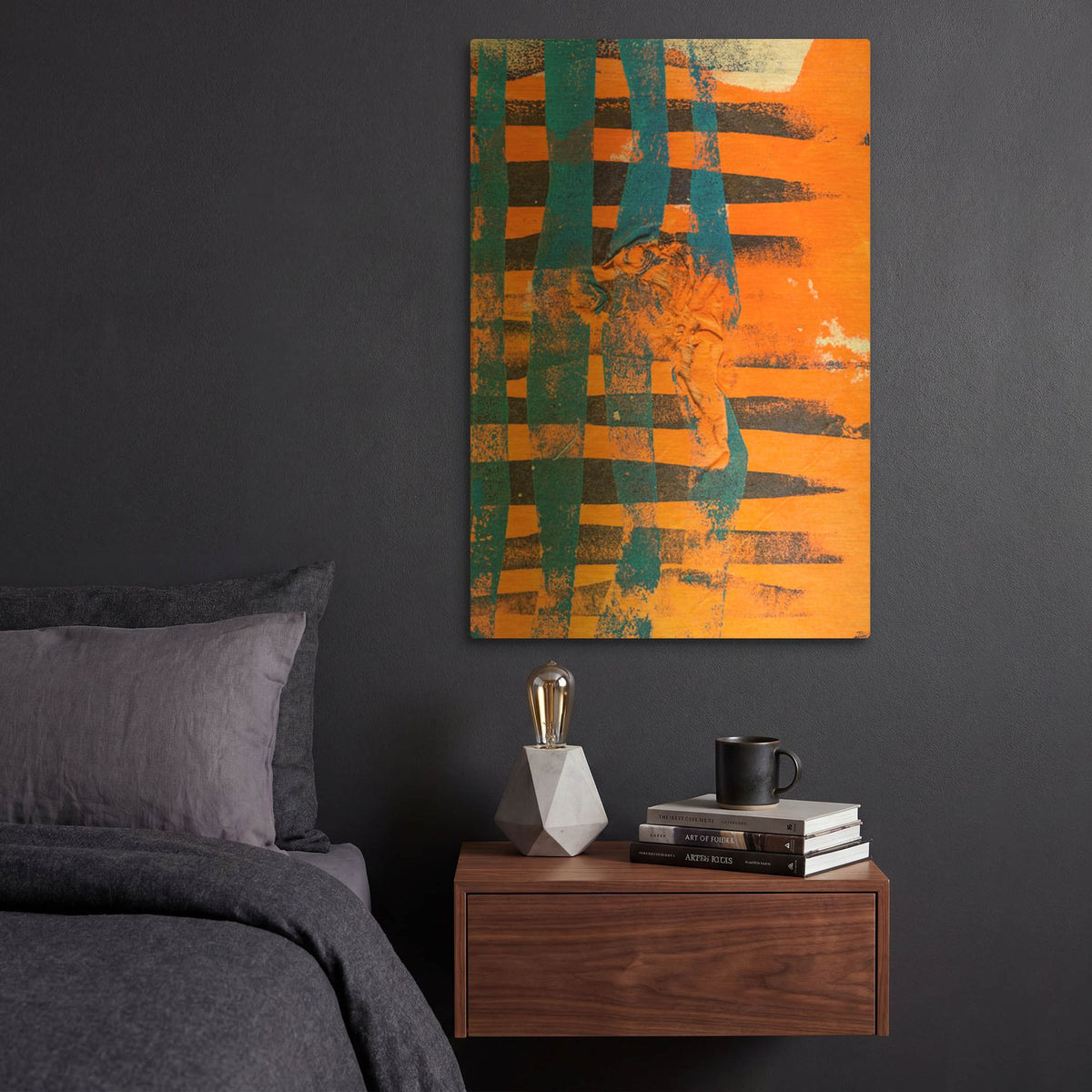 'Paper 5' By St. Hilaire Elizabeth Gold Metal Wall Art