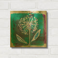 'Dandilion Blooms' By St. Hilaire Elizabeth Gold Metal Wall Art
