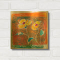 'Yellow Petals' By St. Hilaire Elizabeth Gold Metal Wall Art
