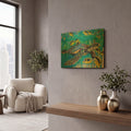 'Lucys Luck' By St. Hilaire Elizabeth Gold Metal Wall Art