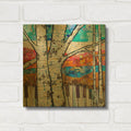 'Birch Keys 2' By St. Hilaire Elizabeth Gold Metal Wall Art