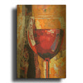 'Vino' By St. Hilaire Elizabeth Gold Metal Wall Art